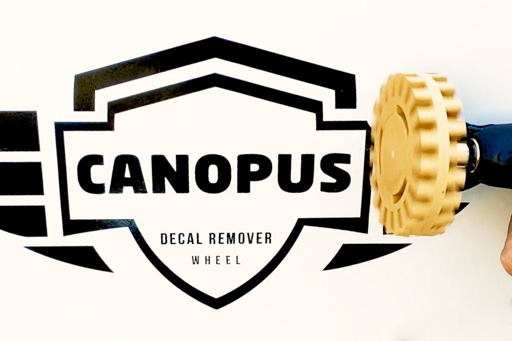 IT IS TIME TO TRY THE CANOPUS DECAL REMOVER, A LIFE SAVER.